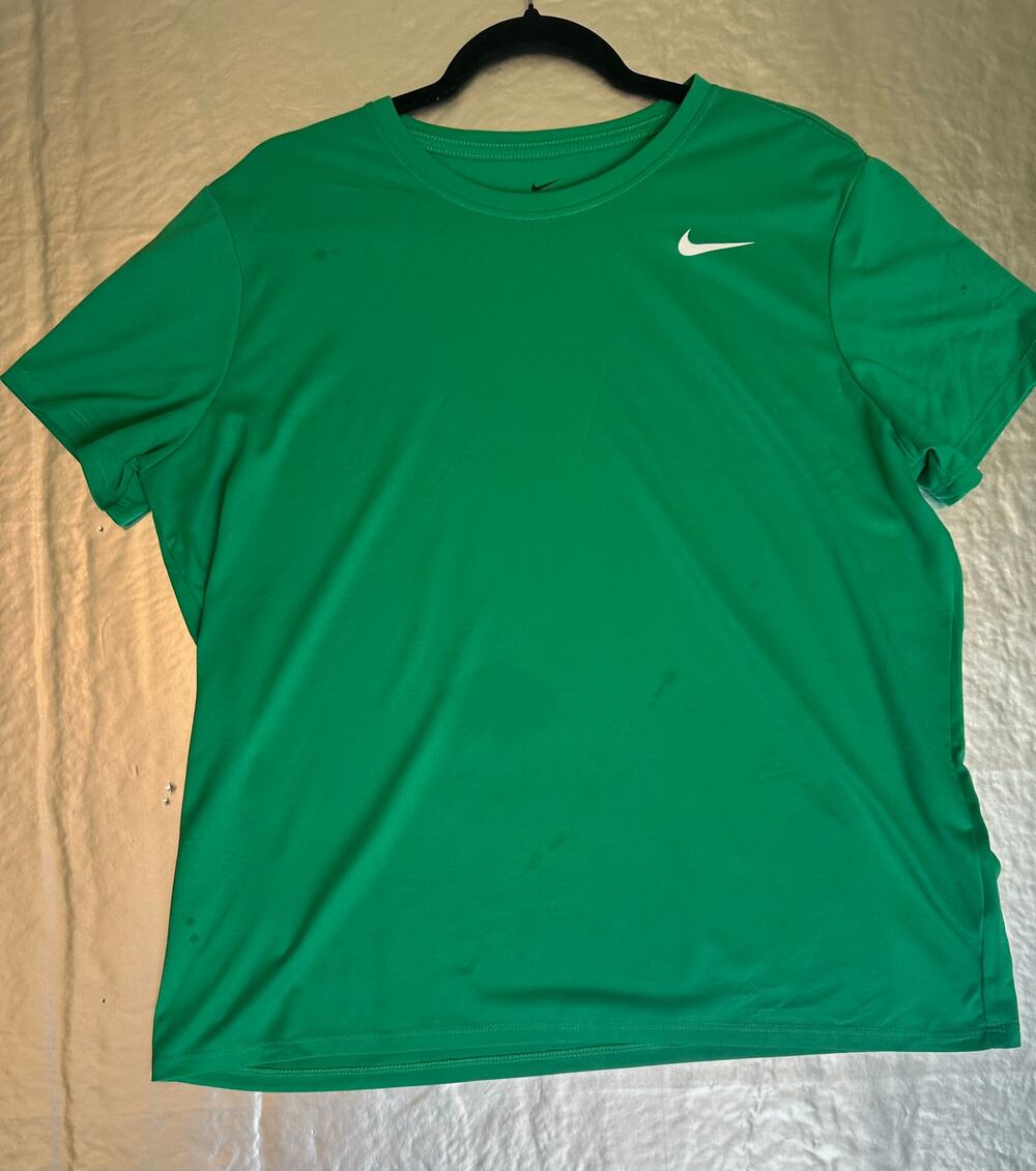 Nike Dri-FIT Women’s XL Green Athletic T-Shirt Short Sleeve